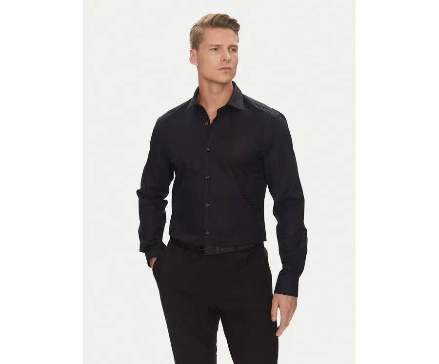 obrazek 1 HUGO Koszula Kenno 50544934 Czarny Slim Fit