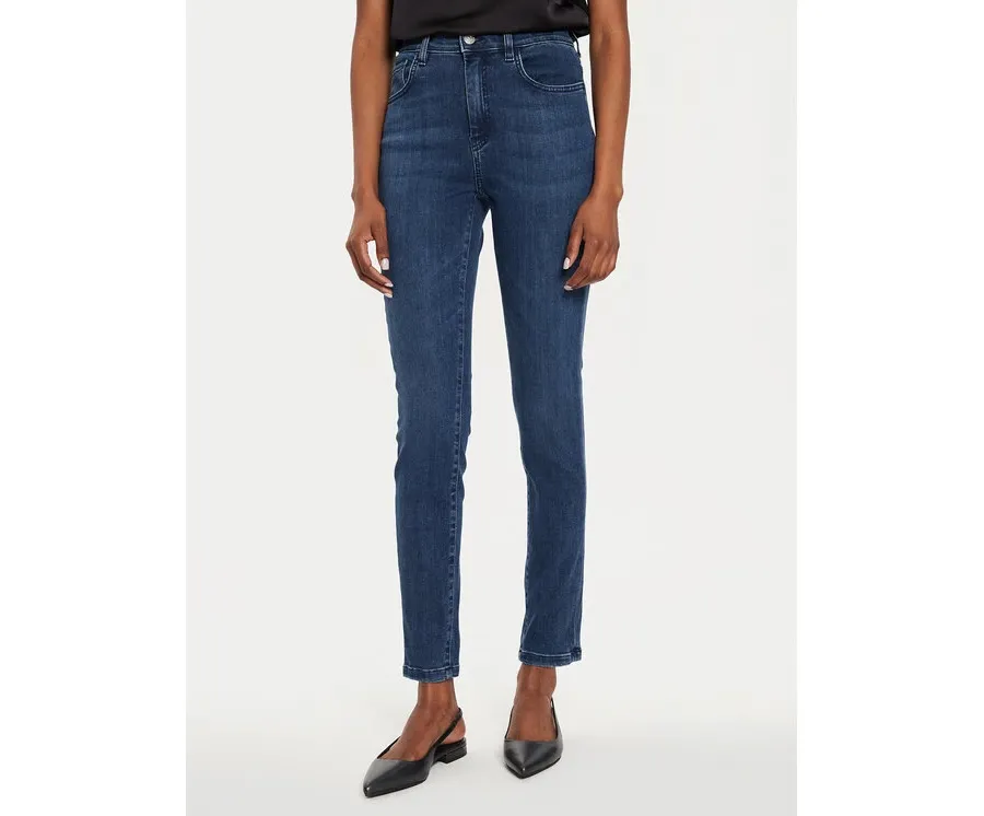 obrazek 1 Marella Jeansy 2423186114 Granatowy Skinny Fit