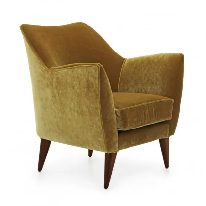 Zdjęcie Żółty ekskluzywny fotel w stylu nowoczesnym - Sevensedie