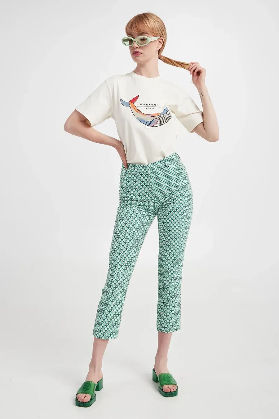 obrazek 1 Spodnie damskie Papaia WEEKEND MAX MARA Weekend Max Mara