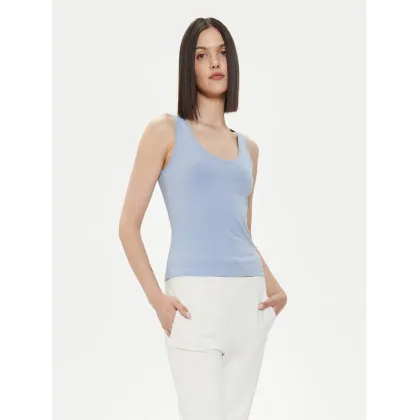 Zdjęcie 4F Top 4FWSS24TSLEF041 Błękitny Slim Fit