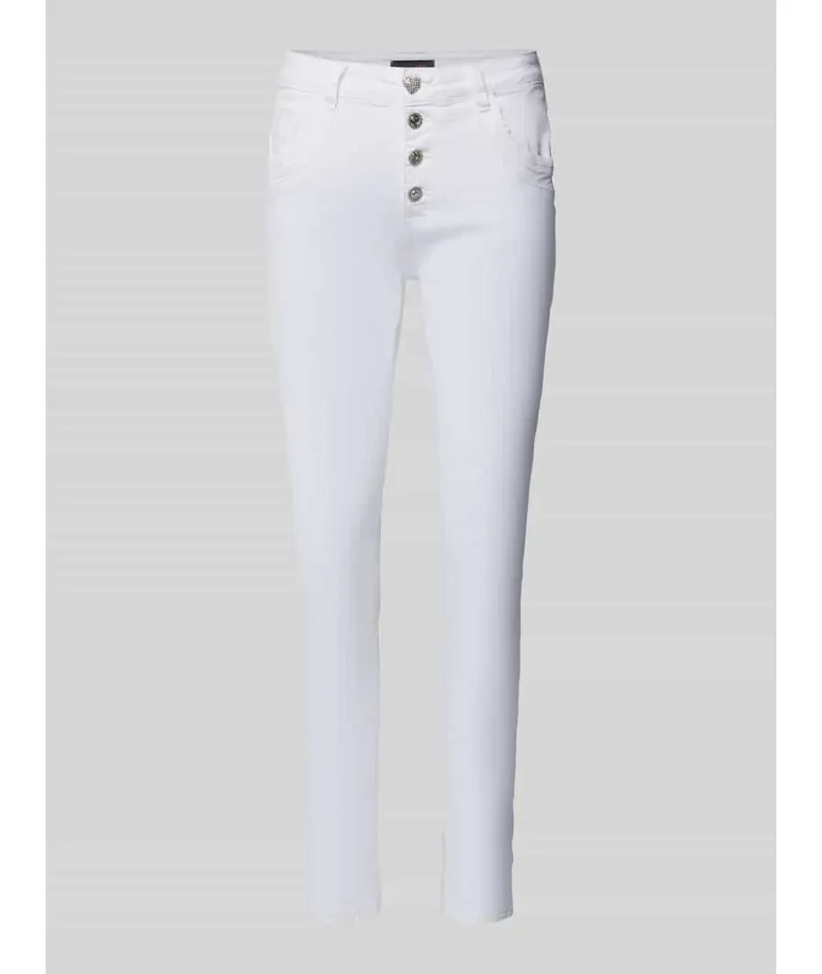 obrazek 1 Jeansy o kroju slim fit z 5 kieszeniami