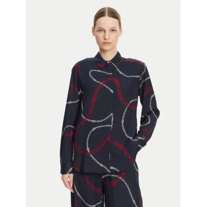Zdjęcie Tommy Hilfiger Koszula WW0WW44045 Granatowy Relaxed Fit