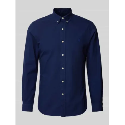 Zdjęcie Koszula casualowa o kroju slim fit z kołnierzykiem typu button down