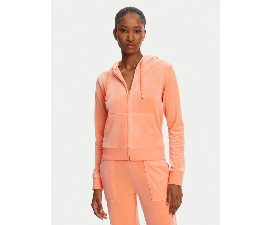 obrazek 1 Juicy Couture Bluza Robertson JCAP176 Pomarańczowy Slim Fit