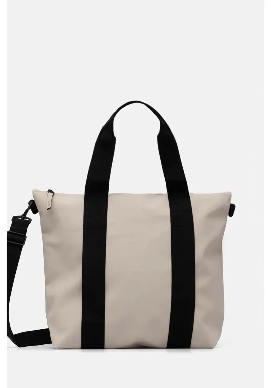 obrazek 1 Rains torba Tote Bag Mini W3 kolor beżowy 14160-26
