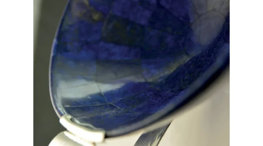 obrazek 2 Atrakcyjna miska z lapislazzuli oraz srebra