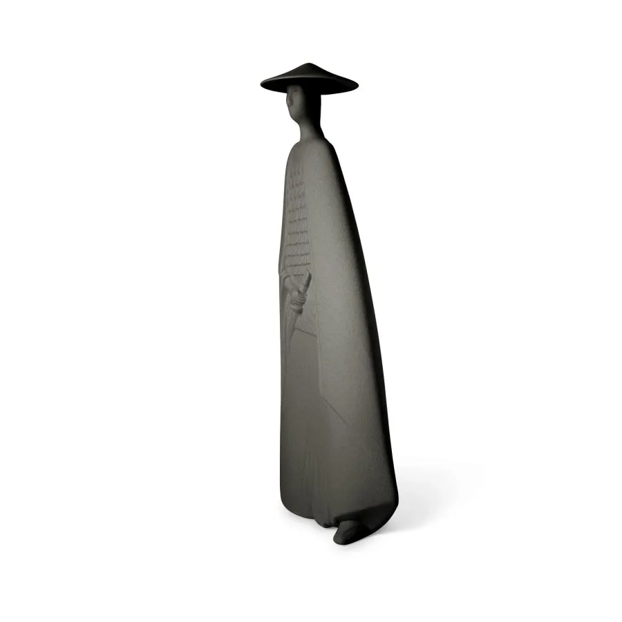 obrazek 17 Elegancka figurka samuraja z ceramiki 20x10x48 cm