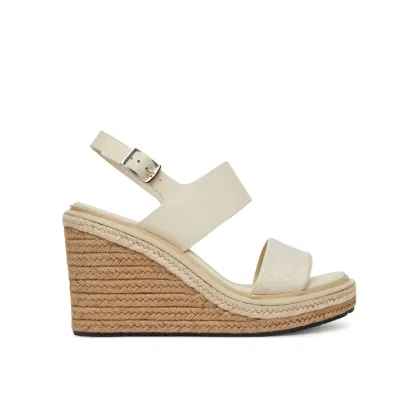 Zdjęcie Calvin Klein Espadryle Wedge Sandal 70 - Jacq HW0HW02386 Biały