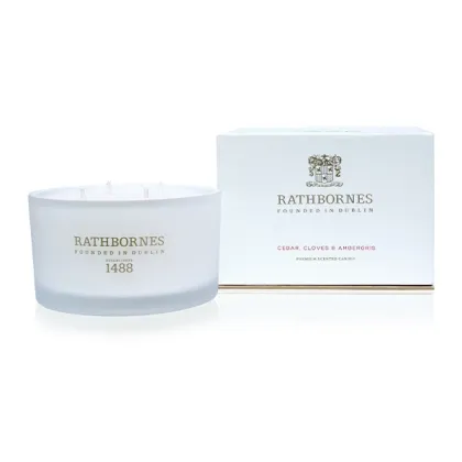 Picture Natural Cedar scented candle - Rathbornes 1488