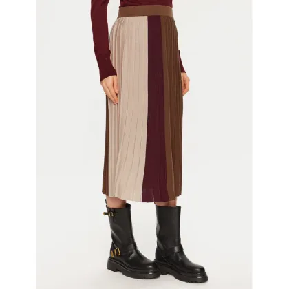 Zdjęcie Weekend Max Mara Spódnica plisowana Virgin 2425306022 Beżowy Regular Fit