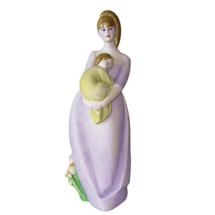 Zdjęcie Matka i dziecko - dekoracyjna porcelana z Włoch