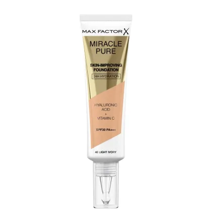 Zdjęcie Max Factor Miracle Pure Podkład 40 Lightg Ivory Light Ivory 30 ml