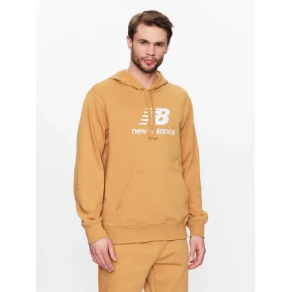 Zdjęcie New Balance Bluza MT31537 Pomarańczowy Relaxed Fit