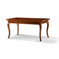 Zdjęcie Prestiżowy antyczny rozkładany stół z szablastymi nogami