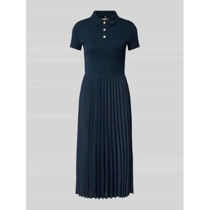 Zdjęcie Sukienka polo z plisami