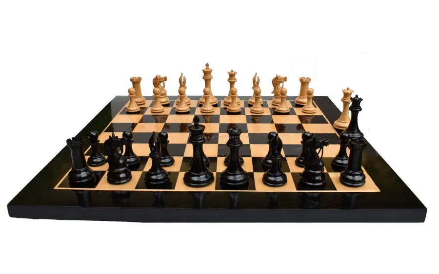 obrazek 2 Oszałamiająco rzeźbiony zestaw szachowy - The Chess Empire