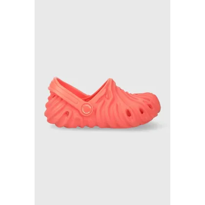 Zdjęcie Crocs klapki dziecięce x Salehe Bembury kolor pomarańczowy