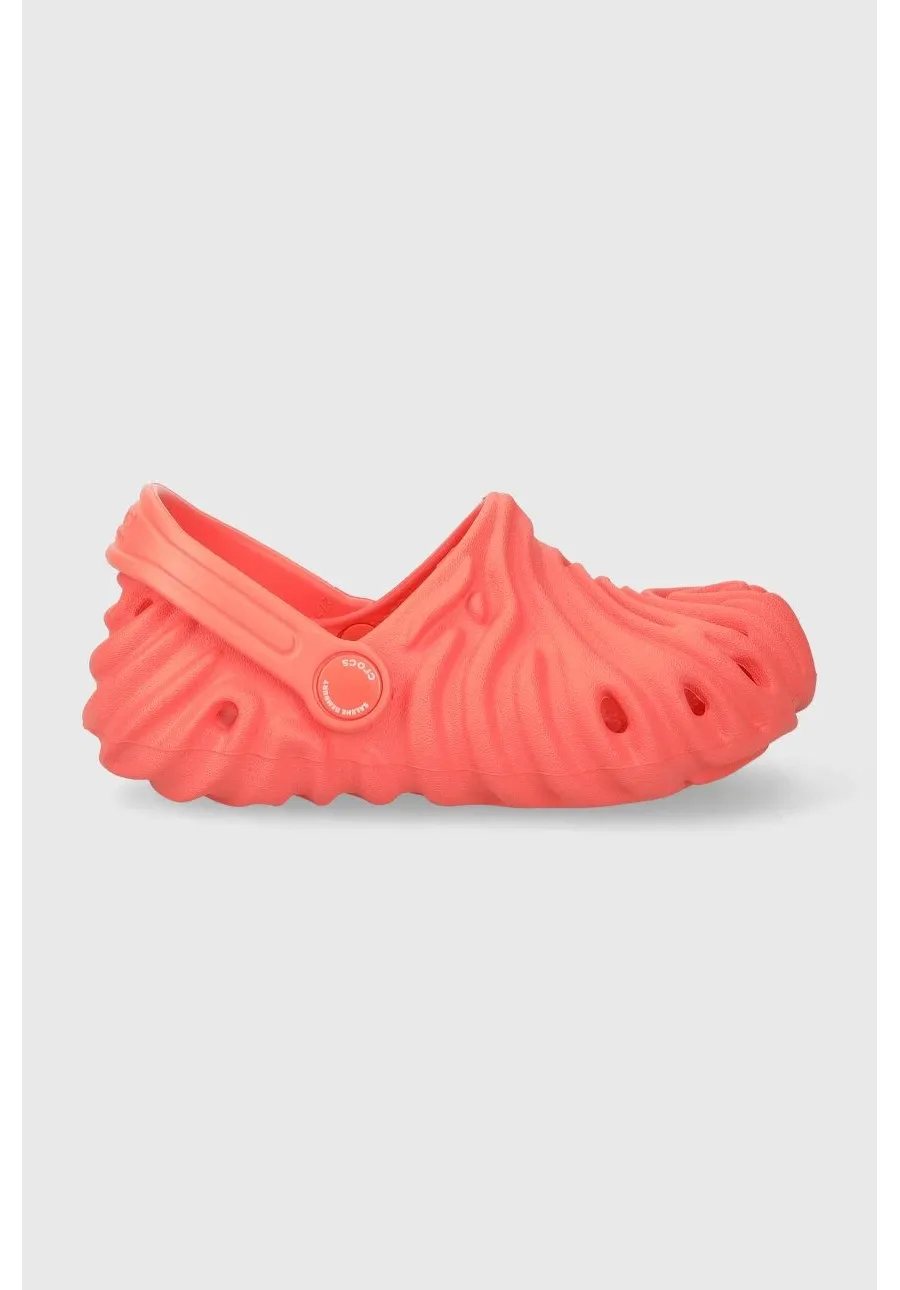 obrazek 1 Crocs klapki dziecięce x Salehe Bembury kolor pomarańczowy