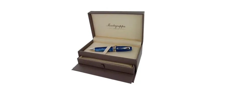 obrazek 3 Turkusowy Celluloid Ołówek 0,9 Miya Montegrappa