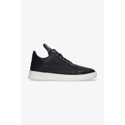 Zdjęcie Filling Pieces sneakersy skórzane Low Top Aten kolor czarny 10126591861
