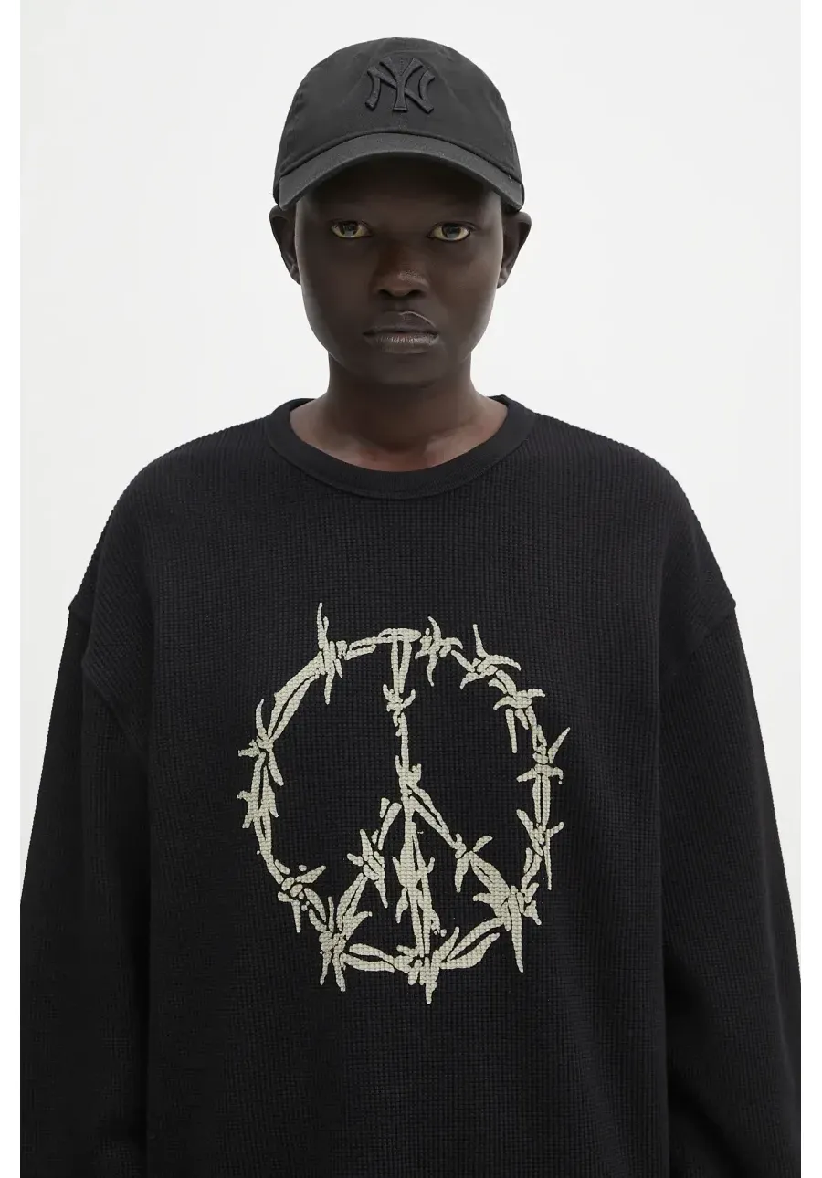 obrazek 1 New Era czapka z daszkiem bawełniana Washed 920 kolor czarny z aplikacją 60579075