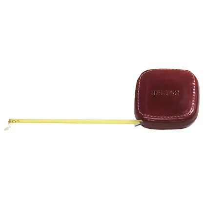 Picture Pocket measuring tape with a leather cover!