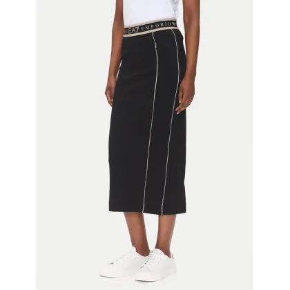 Zdjęcie EA7 Emporio Armani Spódnica midi 7W000279 AF12501 UC001 Czarny Regular Fit