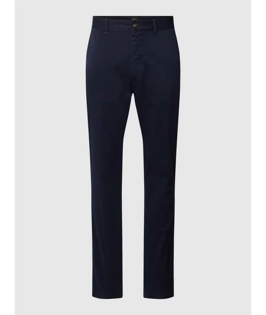 obrazek 1 Chinosy o kroju slim fit z wpuszczanymi kieszeniami w stylu francuskim