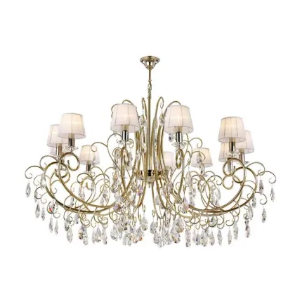 Zdjęcie Żyrandol Swan Lake w stylu klasycznym