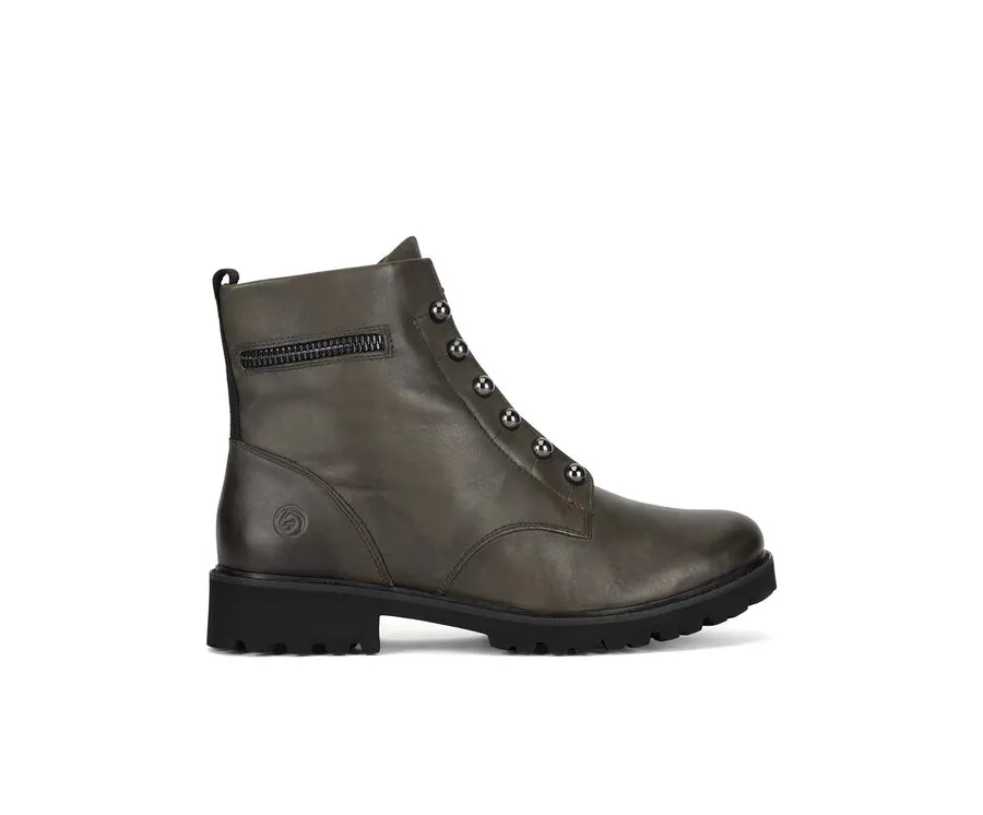 obrazek 1 Remonte Botki D8670-52 Zielony