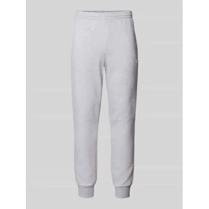 Zdjęcie Spodnie dresowe o kroju slim fit z naszywką z logo