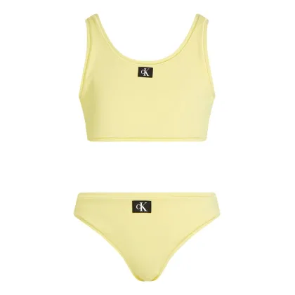 Zdjęcie Calvin Klein Swimwear Strój kąpielowy KY0KY00093 Żółty