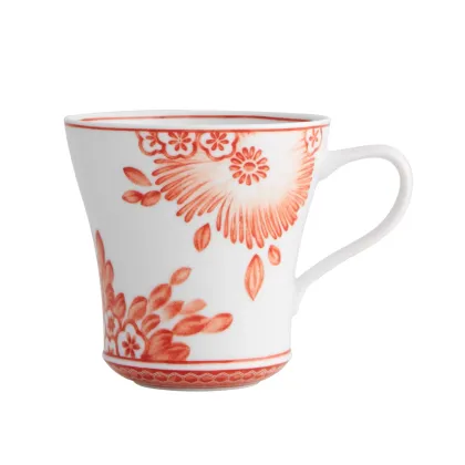 Picture Porcelain mug from the Coralina collection with a floral motif - 4 pieces - Vista Alegre