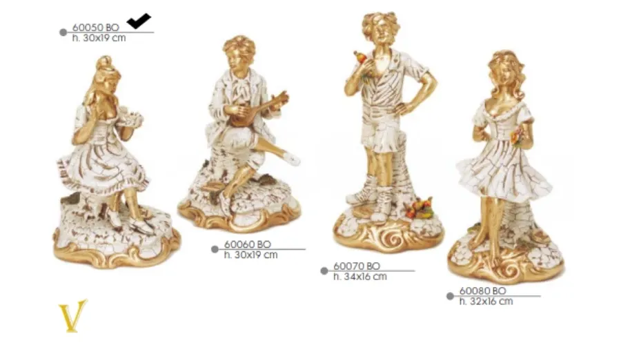 obrazek 1 Figura siedzącej dziewczynki - Valle d'oro Patchi