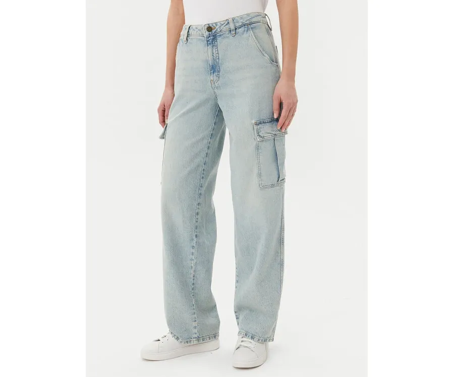 obrazek 1 Guess Jeans Jeansy W5RA1R D5M51 Błękitny Regular Fit