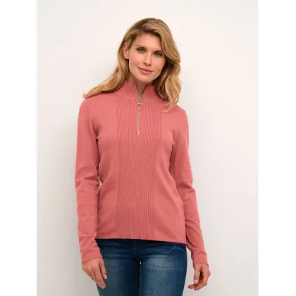 Zdjęcie Cream Sweter Crdela High Neck 10610647 Różowy Straight Fit