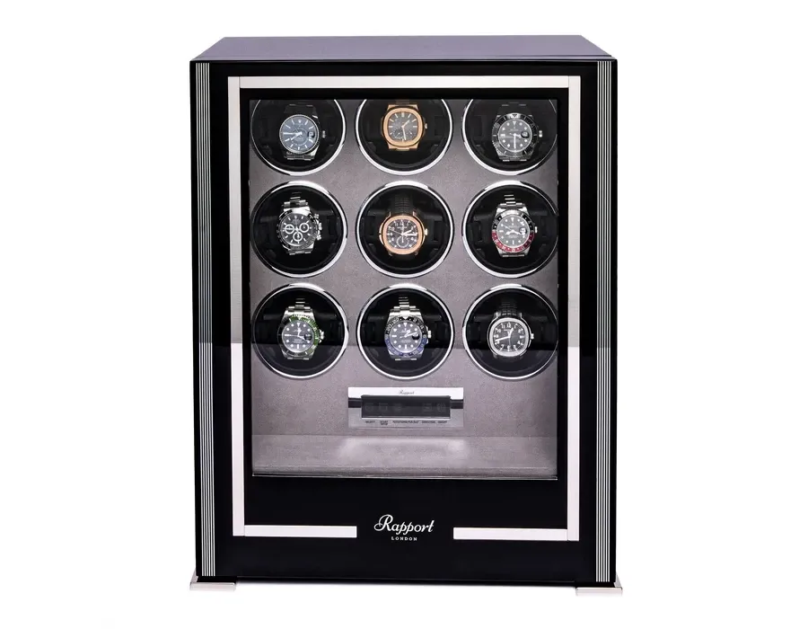 obrazek 1 Elegancka nawijarka na dziewięć zegarków o nowoczesnym designie