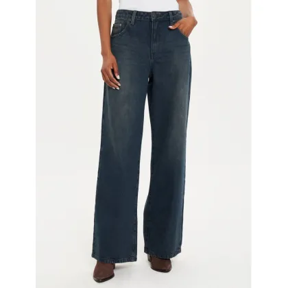 Zdjęcie One Teaspoon Jeansy 26419 Niebieski Wide Leg
