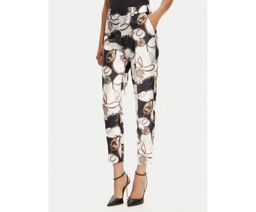 obrazek 1 Babylon Chinosy S00566 Biały Regular Fit