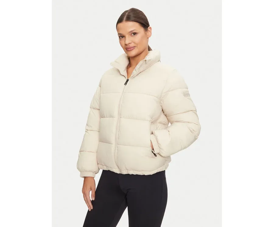 obrazek 1 Napapijri Kurtka zimowa A-Box Logo NP0A4HZ1 Beżowy Loose Fit