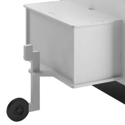 Zdjęcie Dodatkowa skrzynia i ster do łóżka - przyczepy kempingowej - Mathy by Bols