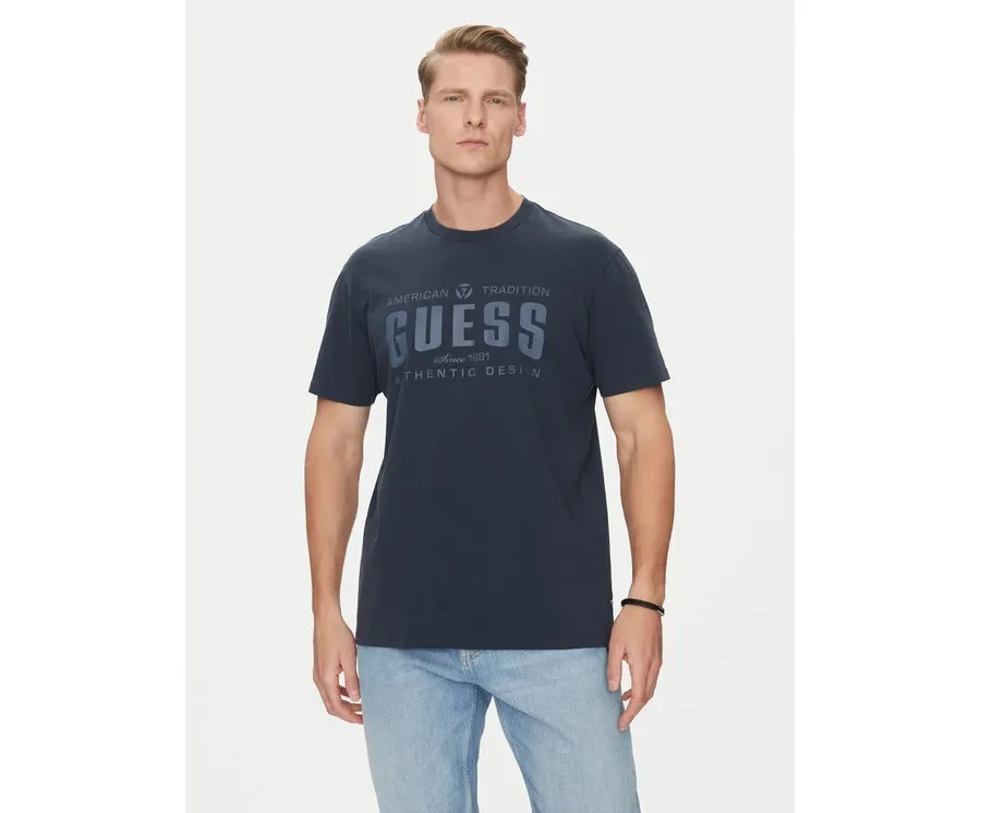 obrazek 1 Guess T-Shirt M5GI27 KBW41 Granatowy Regular Fit