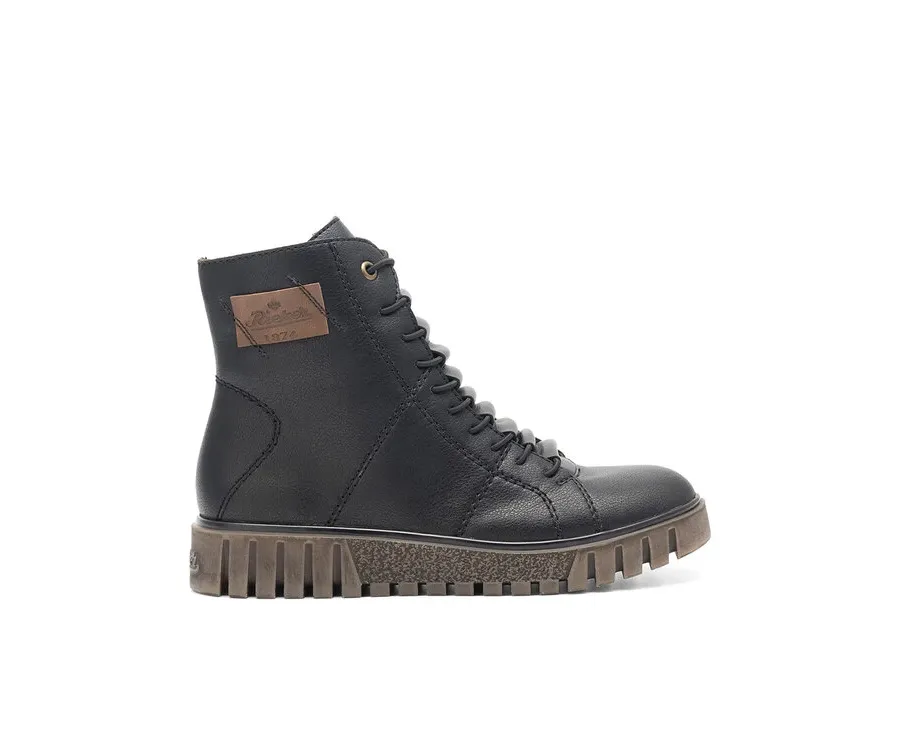 obrazek 1 Rieker Botki Y3421-00 Czarny