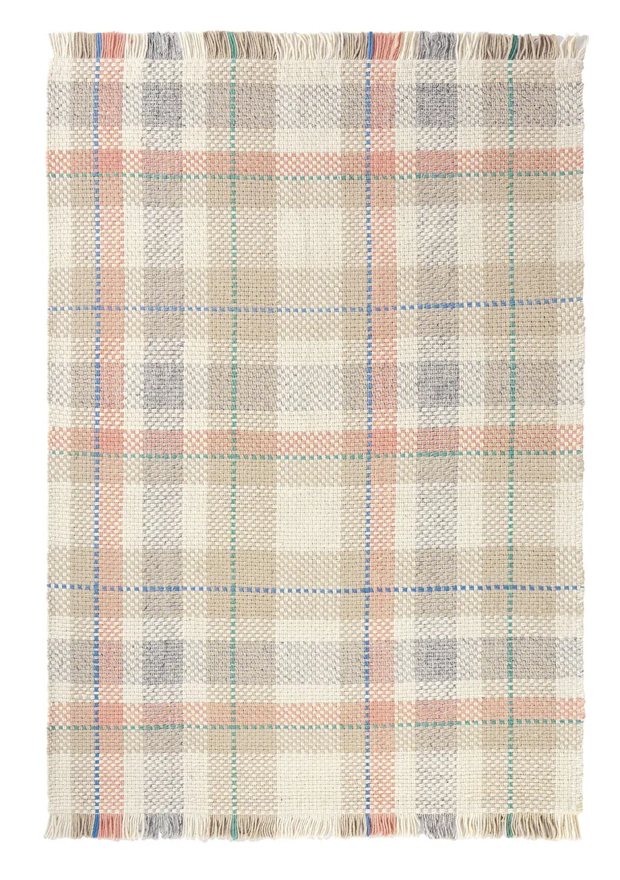 obrazek 1 Nieszablonowy kilimowy dywan w kratkę - ATELIER JOLIE 49302