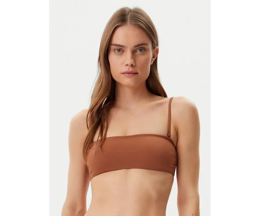 obrazek 1 Calvin Klein Swimwear Góra od bikini KW0KW02845 Brązowy