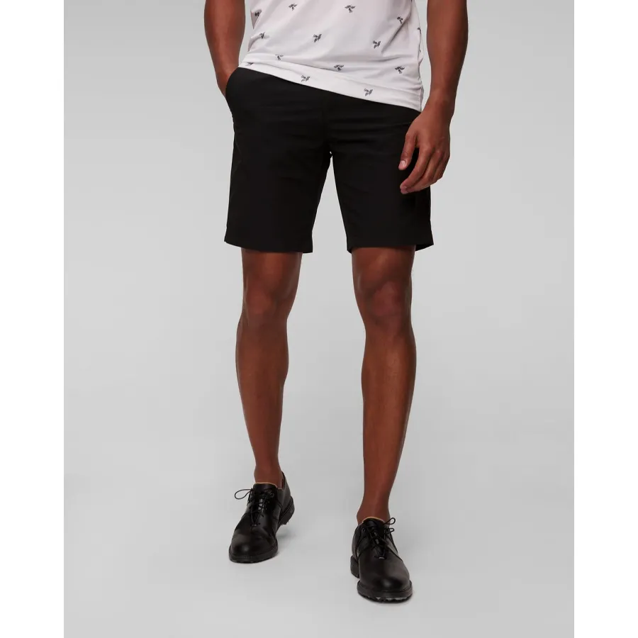 obrazek 1 Czarne Szorty Męskie Footjoy Eu Fj Par Golf Short FootJoy