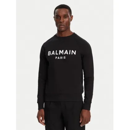 Zdjęcie Balmain Bluza DH1JQ005BB65 Czarny Regular Fit