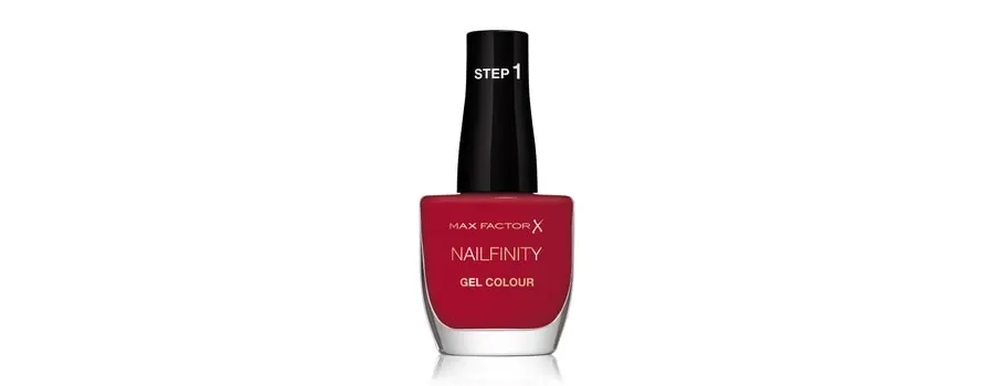 obrazek 1 Max Factor Nailfinity Max Factor Nailfinity Gel Lakier do paznokci 12 ml Nr. 310. Red Carpet Ready
