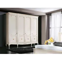 Zdjęcie Pojemna szafa 4-drzwiowa Vien Rose